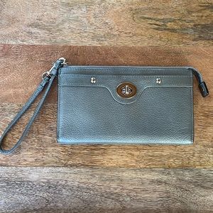 Coach Leather wristlet